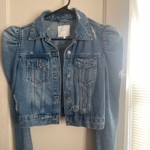 Zara jean jacket.